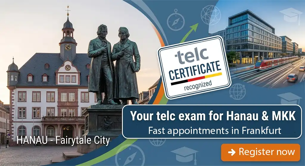 telc exam in Hanau - prices, registration and certificates