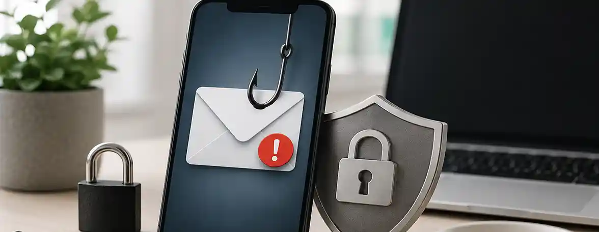 Warnhinweis zu Phishing-Mails bei Prüfungen