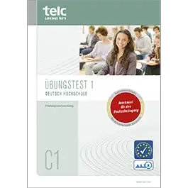 Cover des telc Übungstests C1 Hochschule